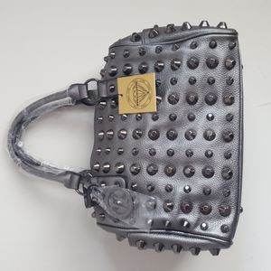 Traci Lynn Pewter Stud N' Chic handbag